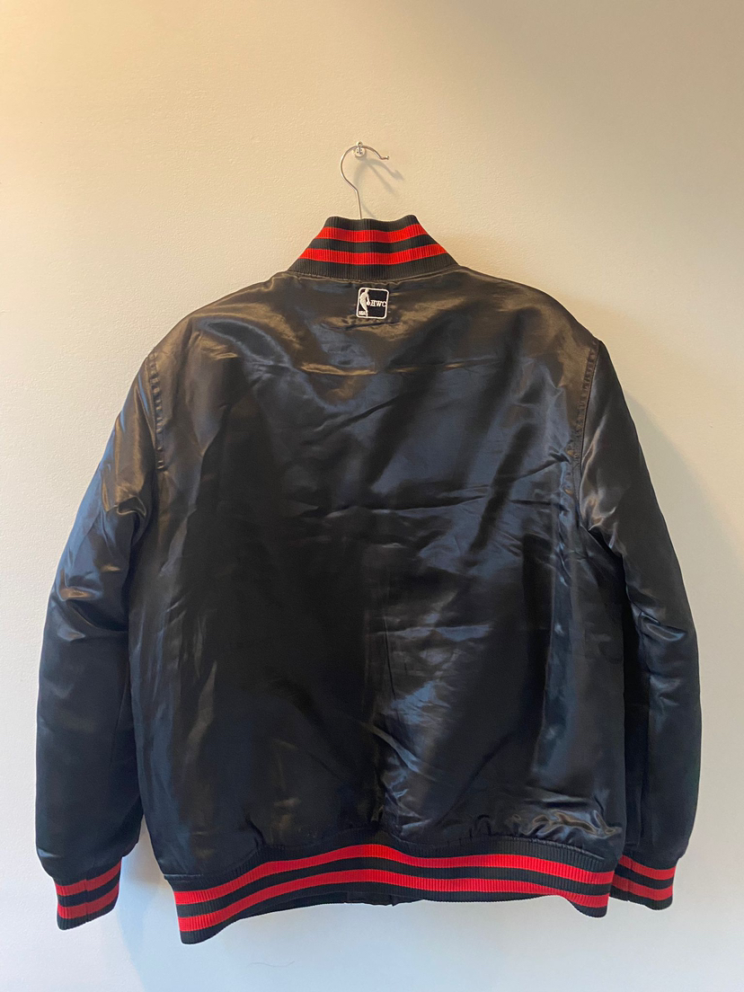 Chicago Bulls hardwood classic varsity jacket - photo 4
