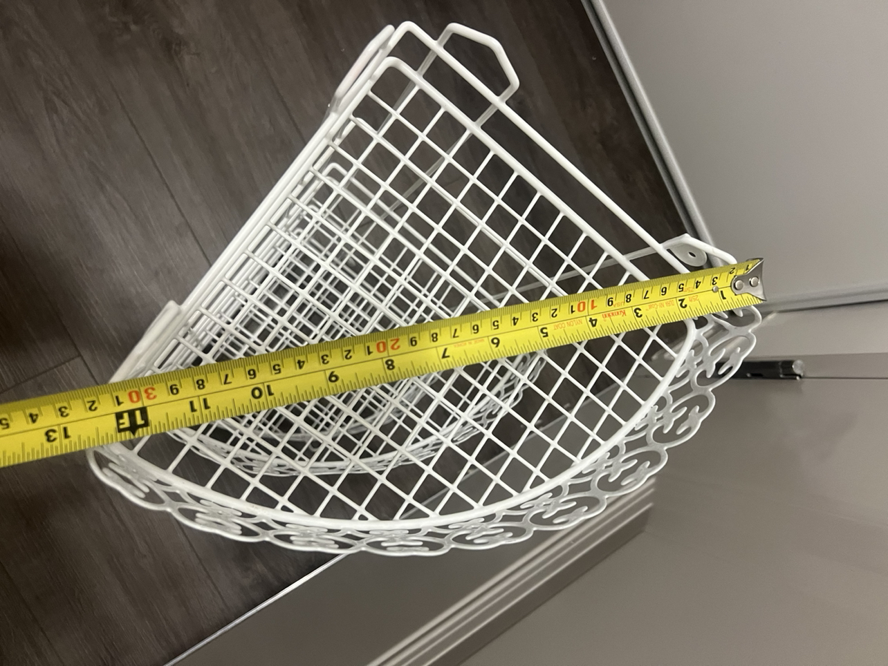 White 3-Level Corner Shelf - photo 4