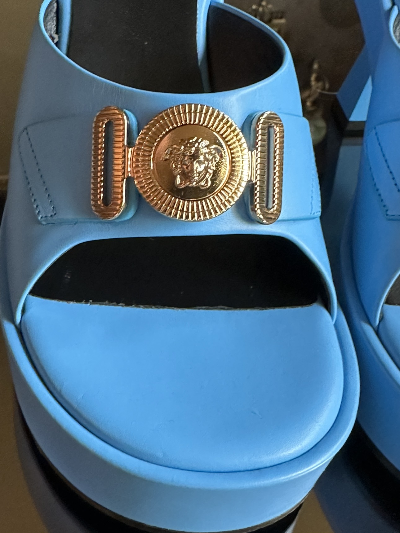 Versace Medusa Biggie Platform Mules thumbnail