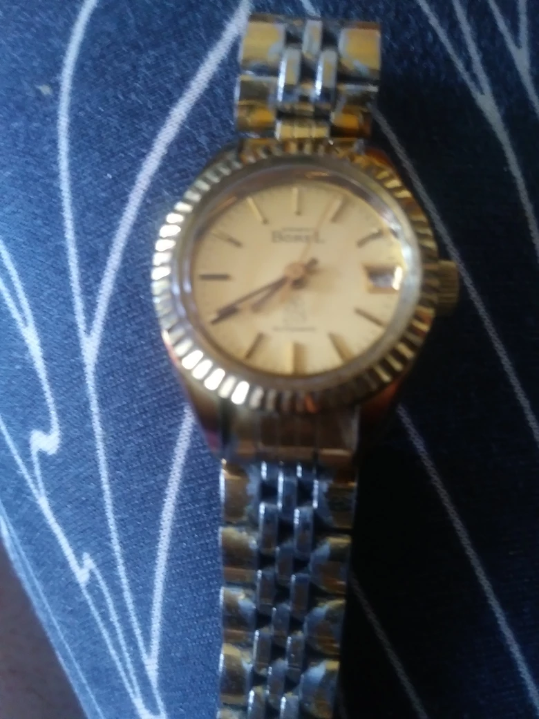 VINTAGE ERNEST BOREL AUTOMATIC LADIES WATCH image indicator(2)