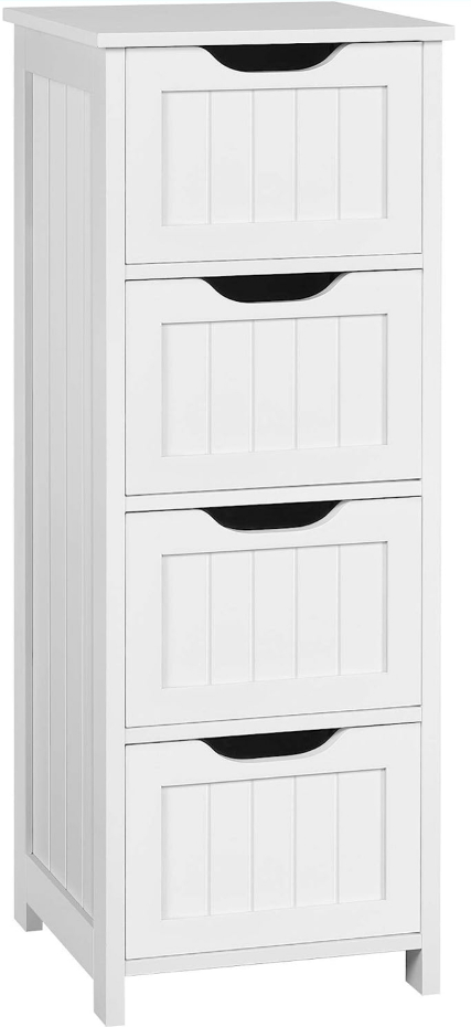 Yaheetech Bathroom Floor Cabinet, Wooden Side thumbnail