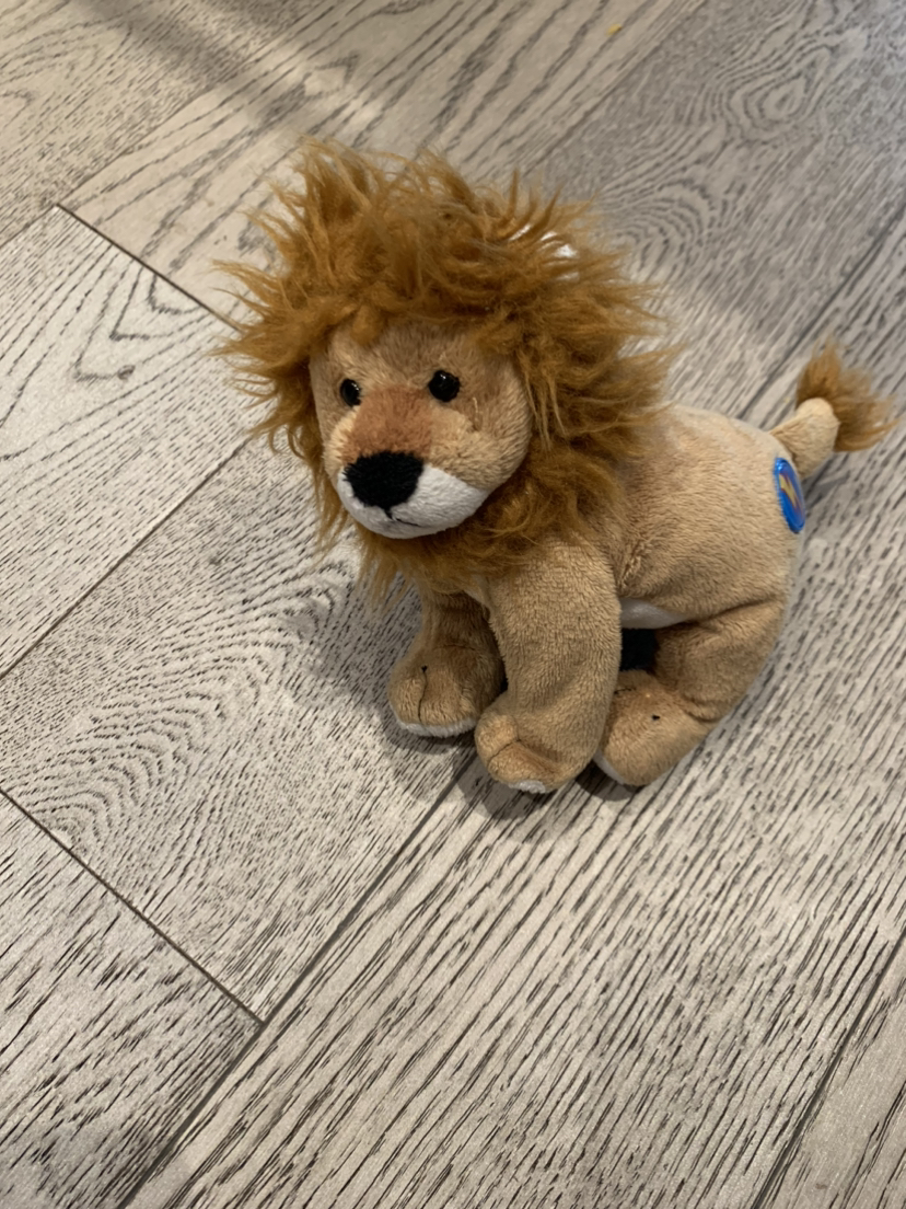 Free Lion Beanie Baby thumbnail