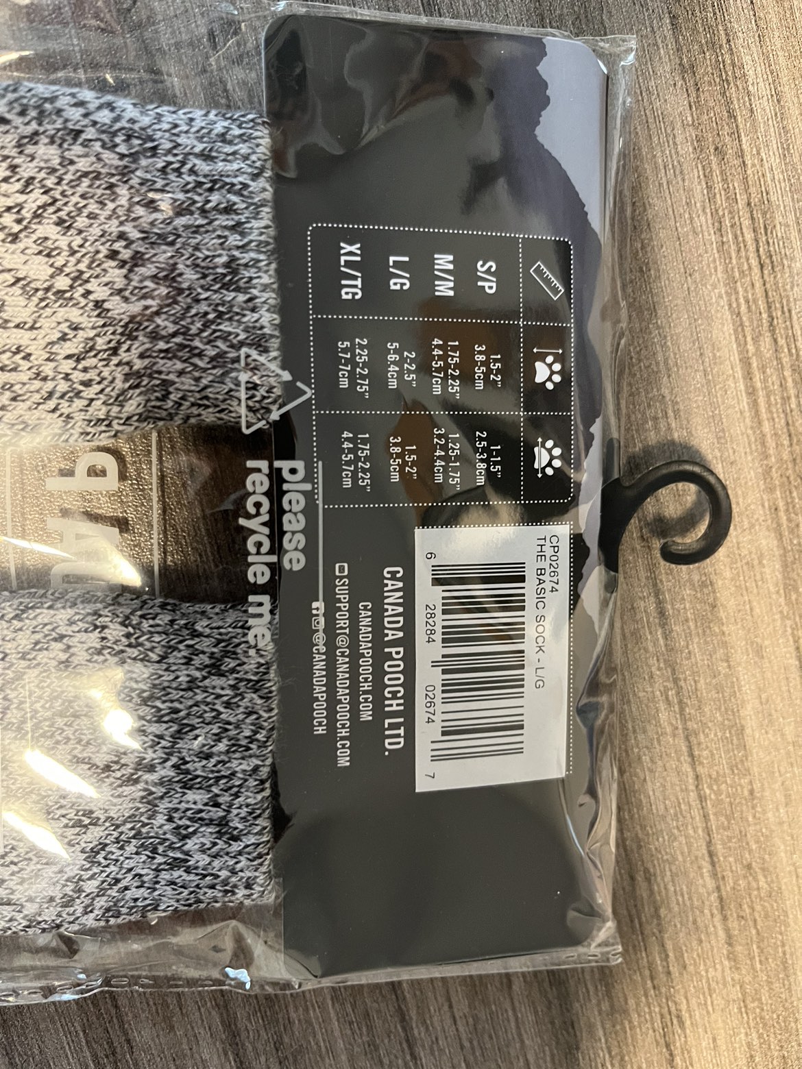 Canada Pooch Dog Socks Size Large - photo 3