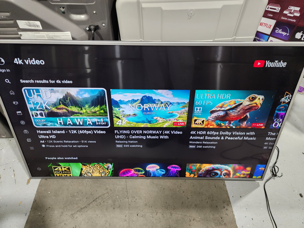 VIZIO 55" 4K SMART TV FOR $309.99! FIRM CHECK ONLINE image indicator(3)