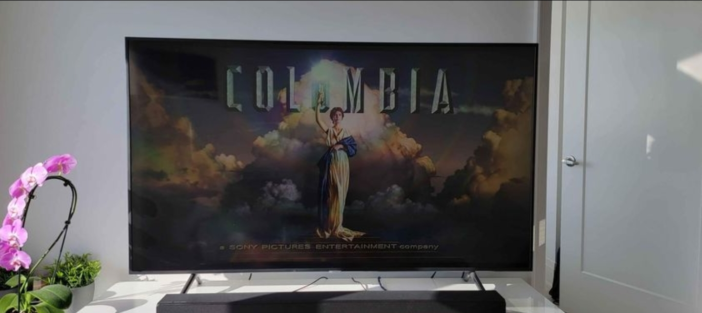 Samsung 4k - 65"  Soundbar + amovible Wall mount