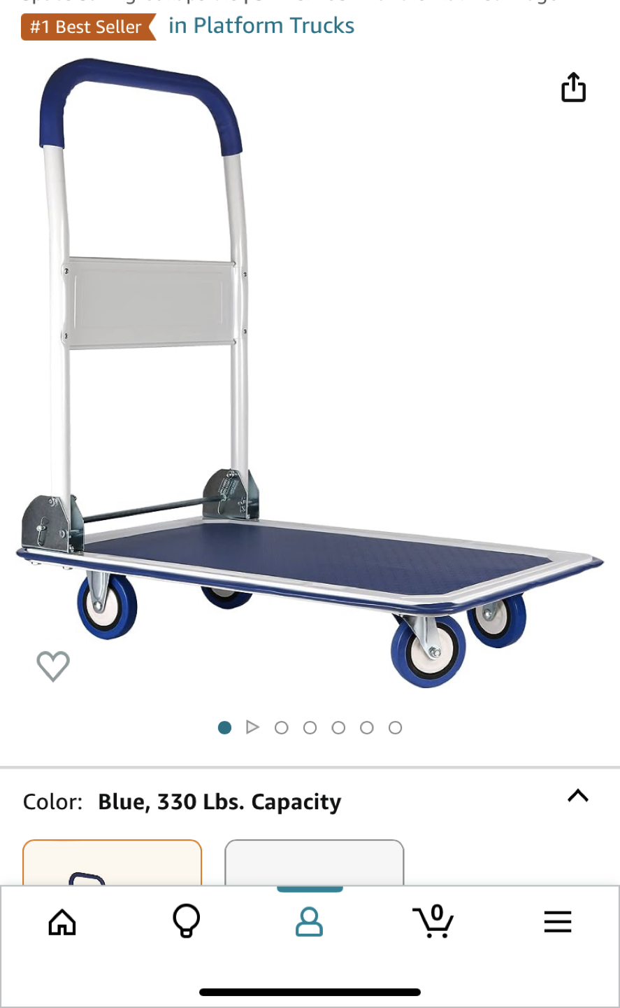 Foldable Dolly Cart