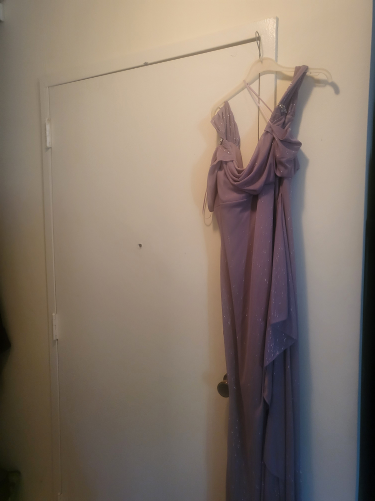 Long Shimery formal dress