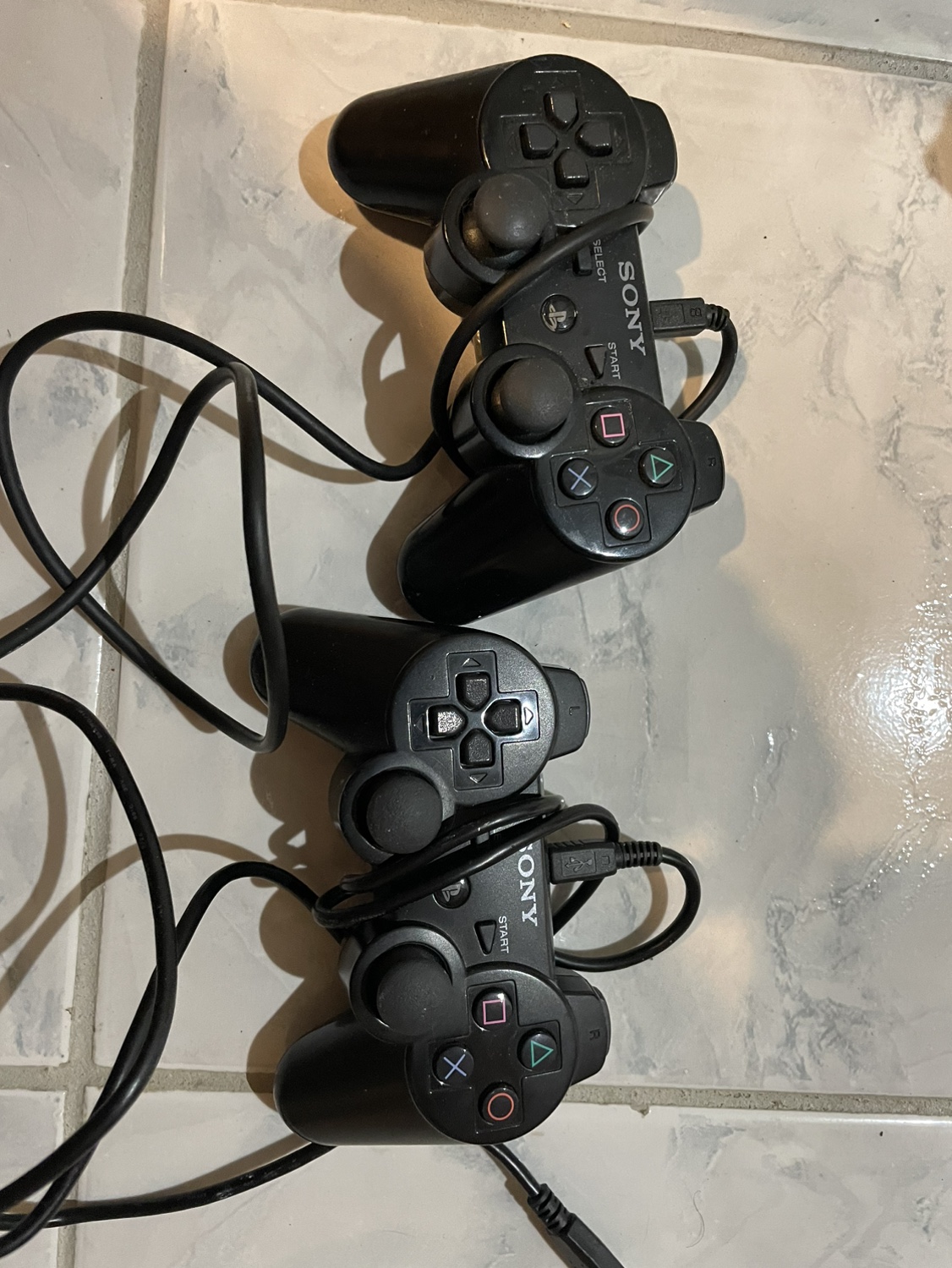 2 PS3 controllers