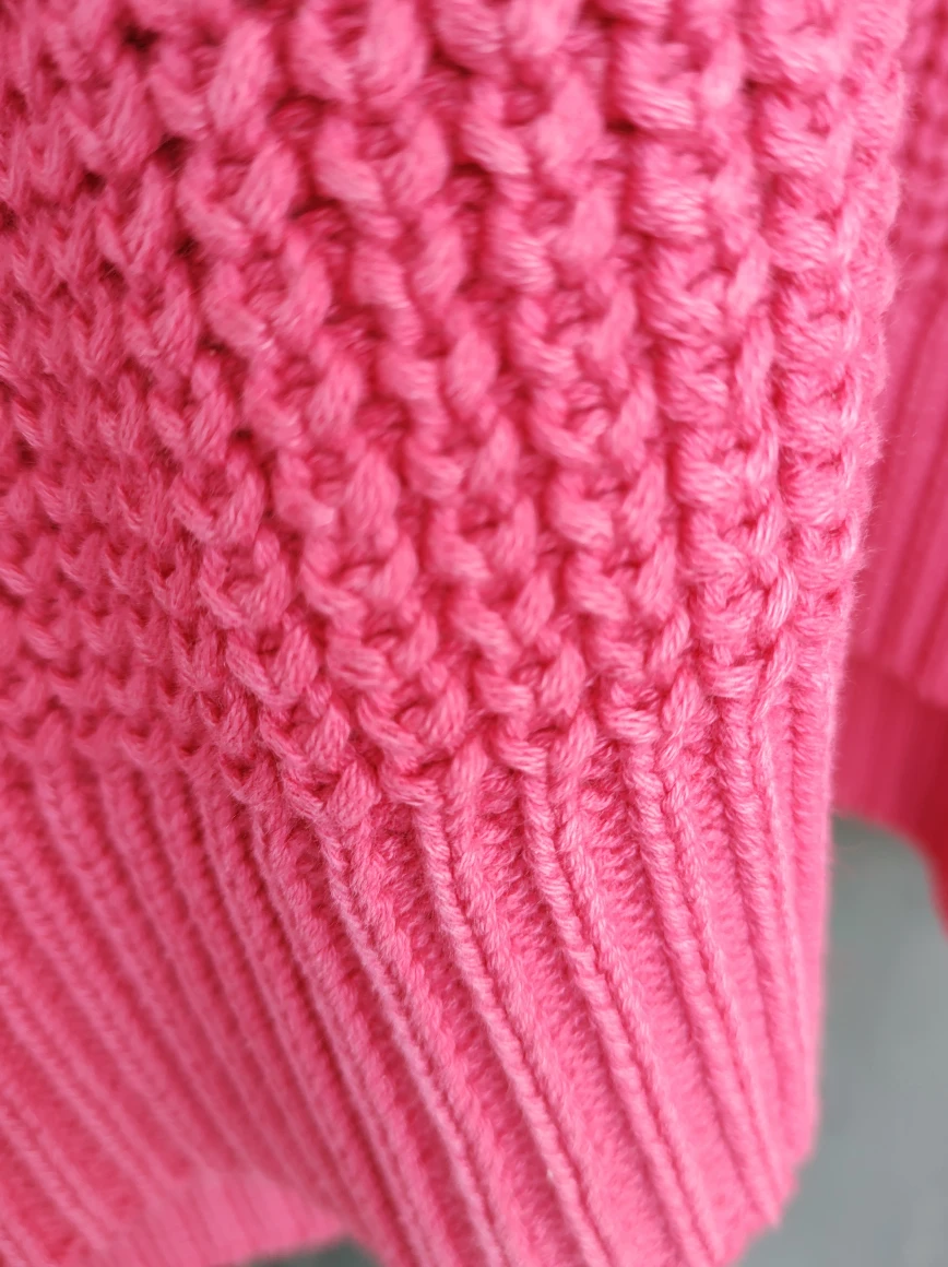 🥰🥕 New Pretty Pink Winter Sweater image indicator(5)