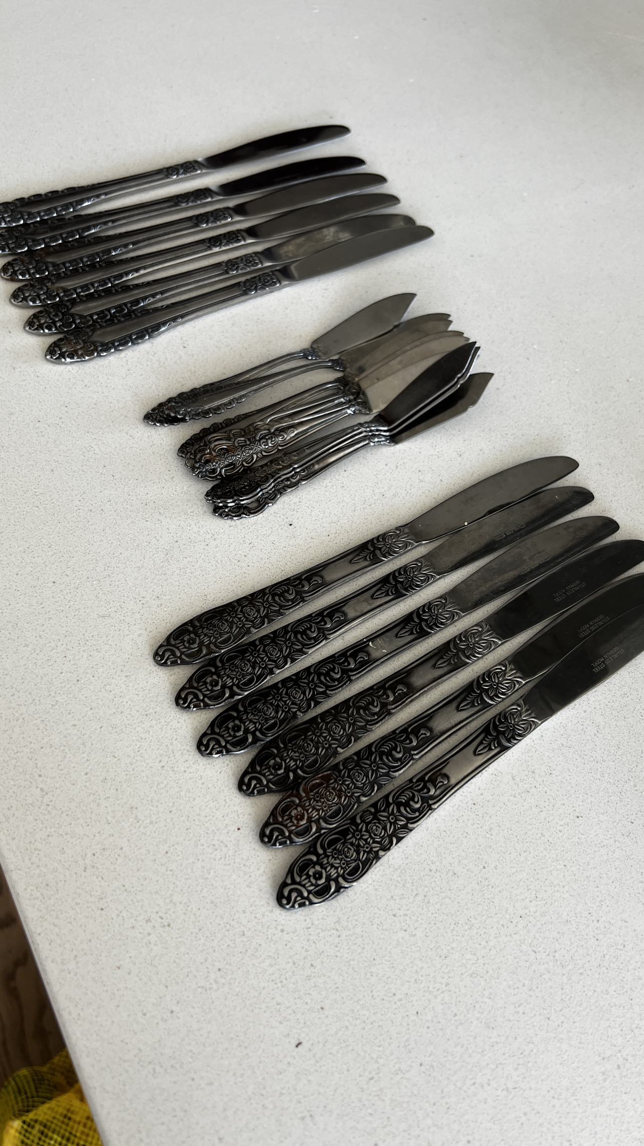Stainless Steel German Made Knives (21 Total) thumbnail