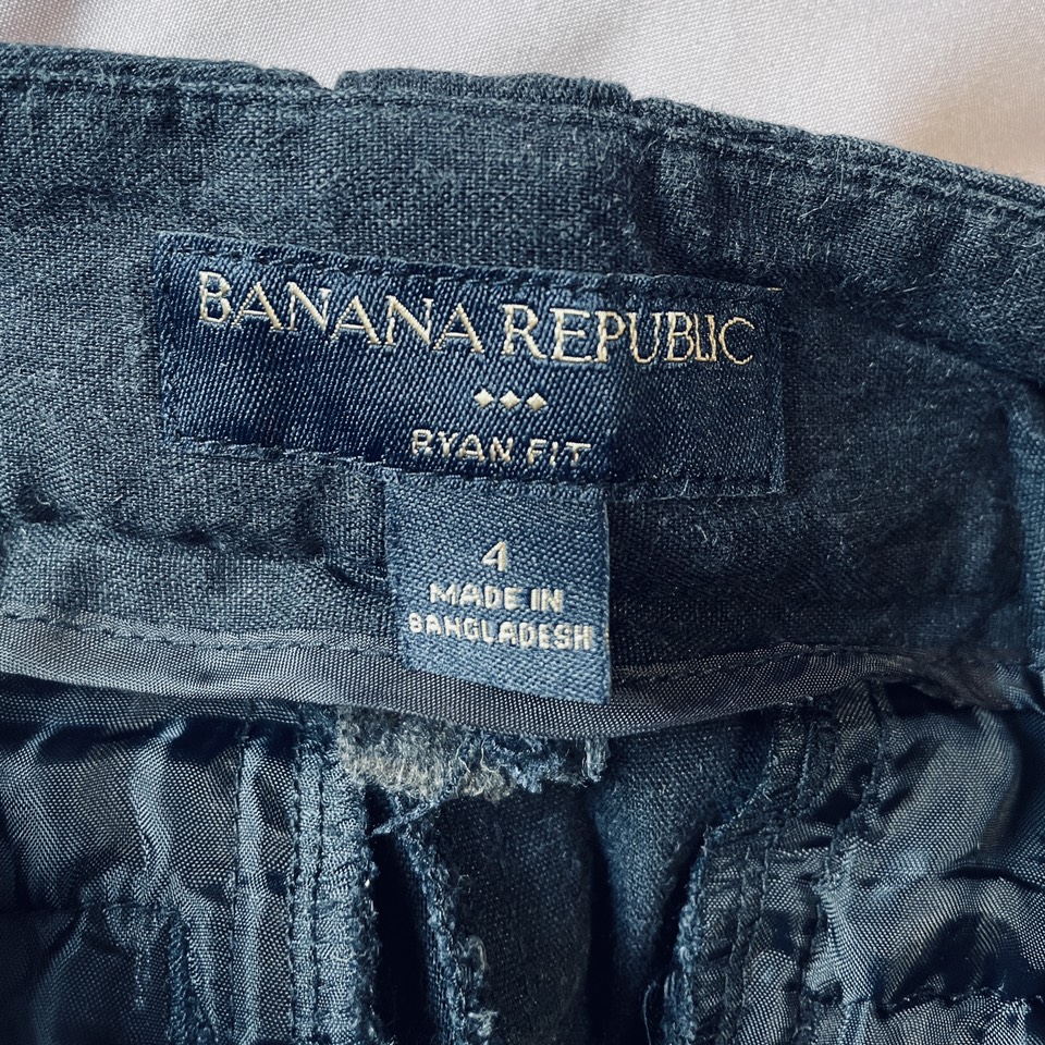 Banana Republic bootcut flare pants Sz 4 image indicator(4)