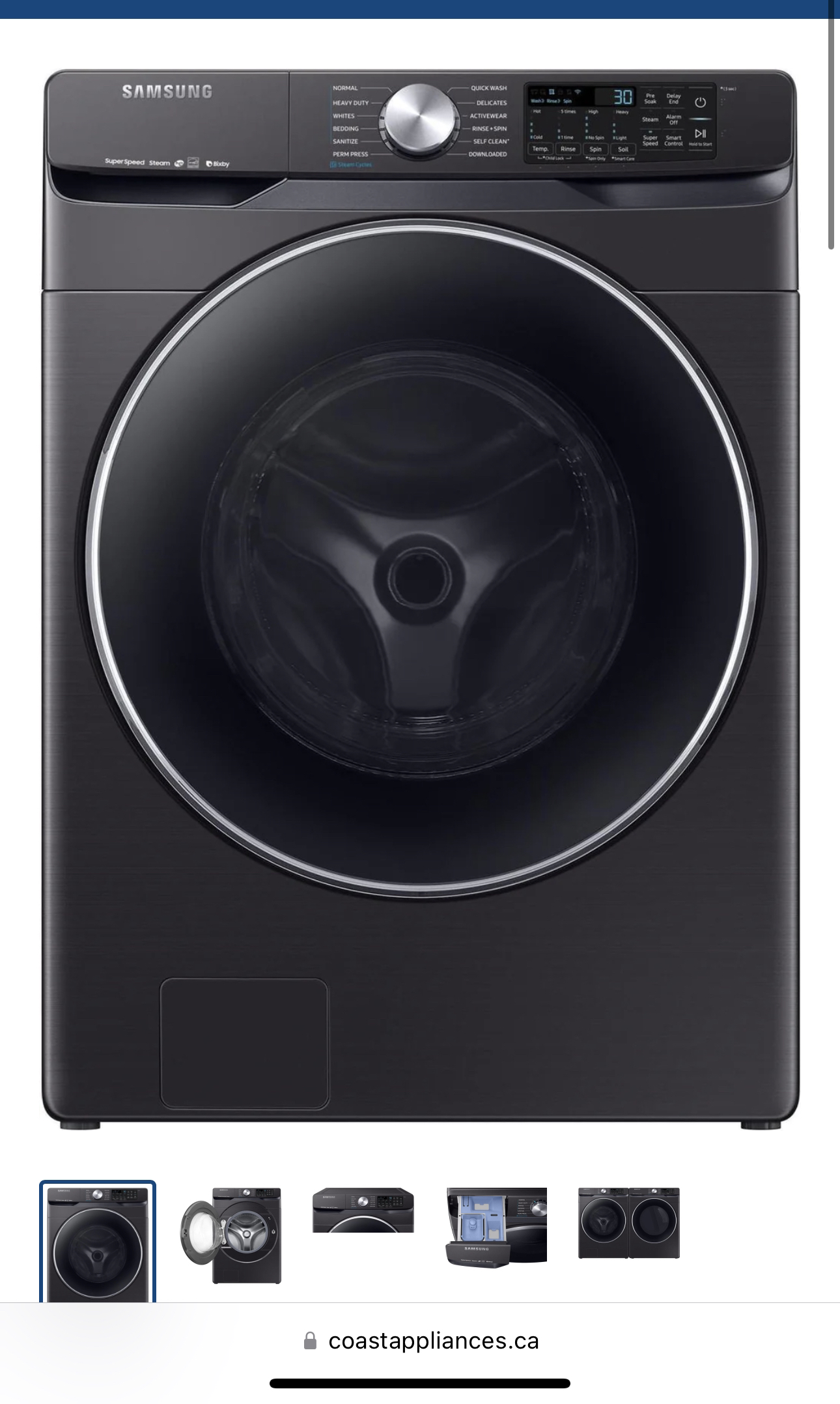 Samsung washing machine