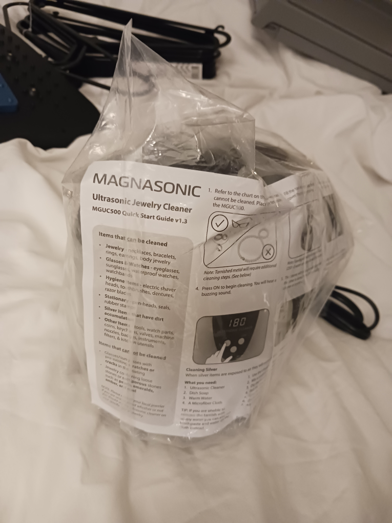 ultrasound cleanser