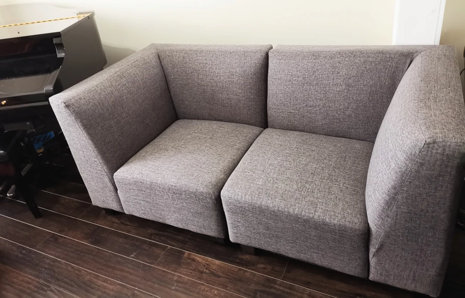 2 Corner Chair's or can be used as a Love Seat!