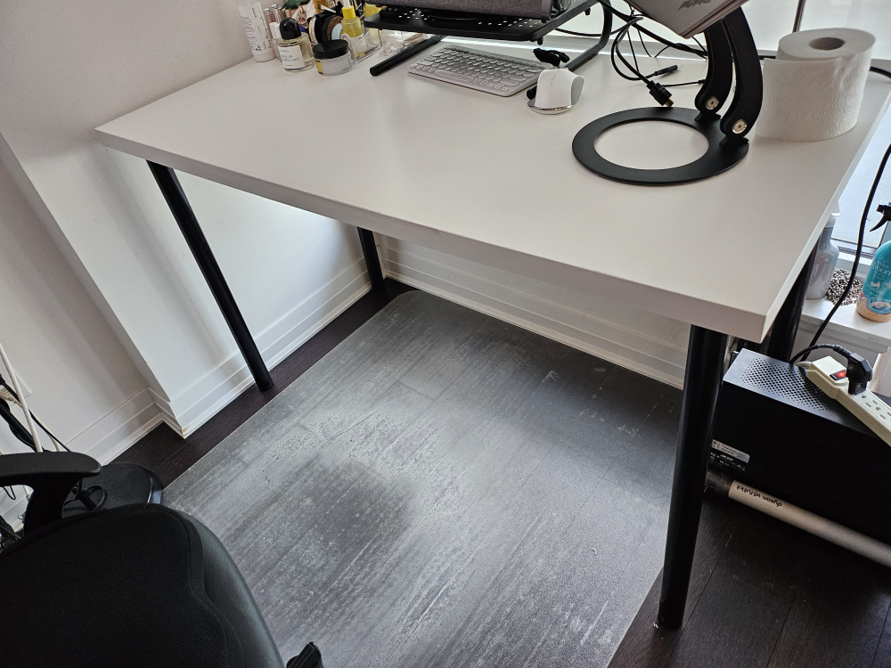 Ikea Desk (with free monitor stand) - photo 2