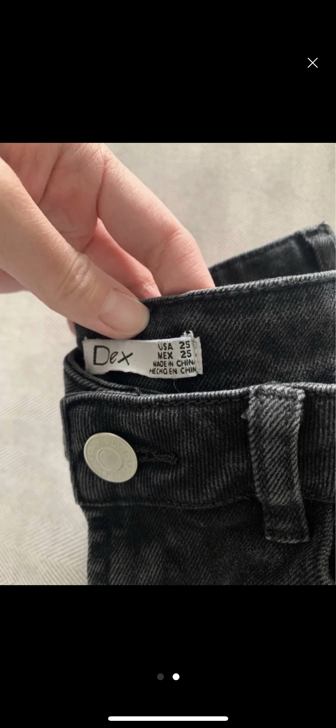 DEX Black Jeans Denim image indicator(2)