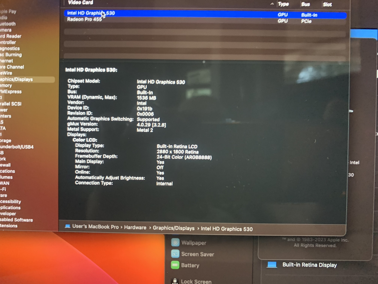 MacBook Pro 15.4”, Core i7, new battery, 512gb, excellent body - photo 5