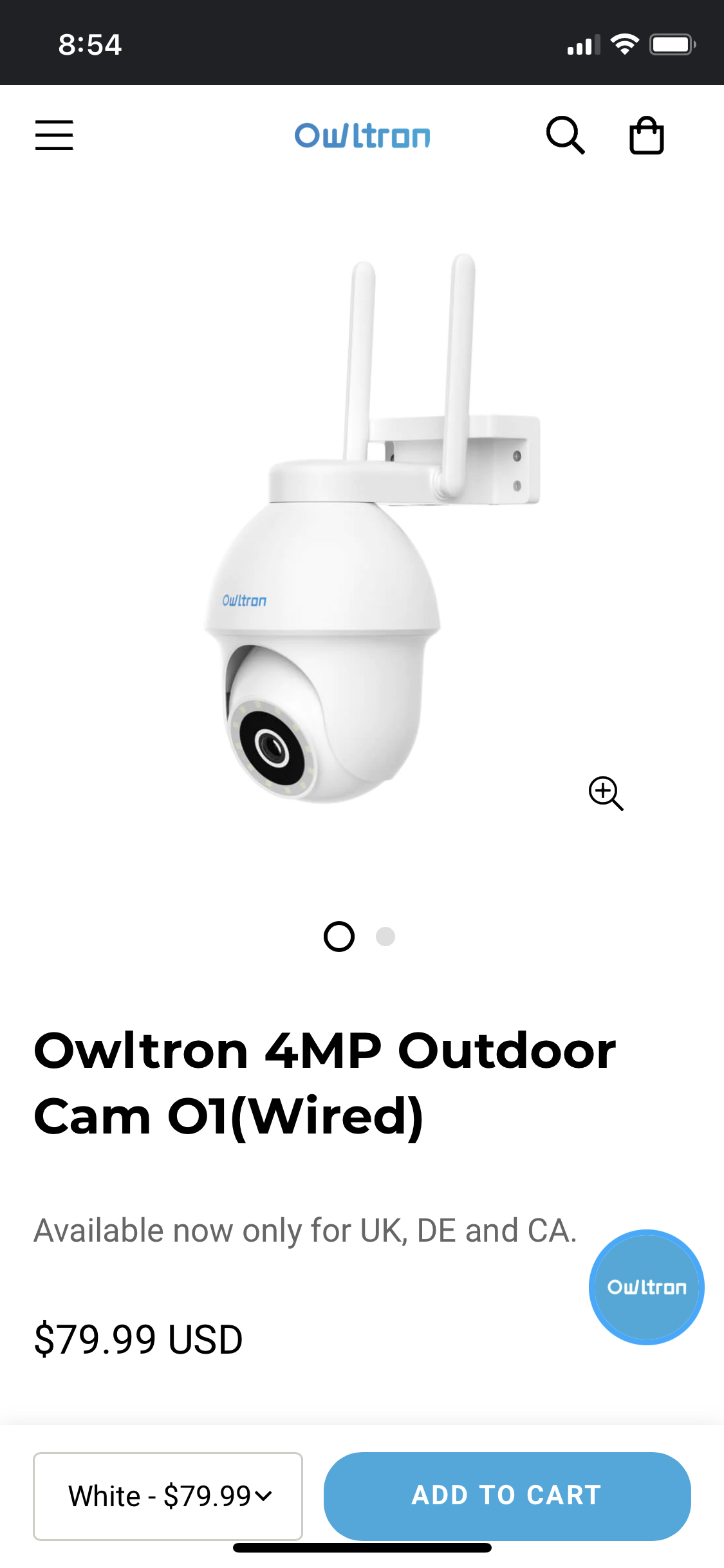 Outdoor security cam - photo 2