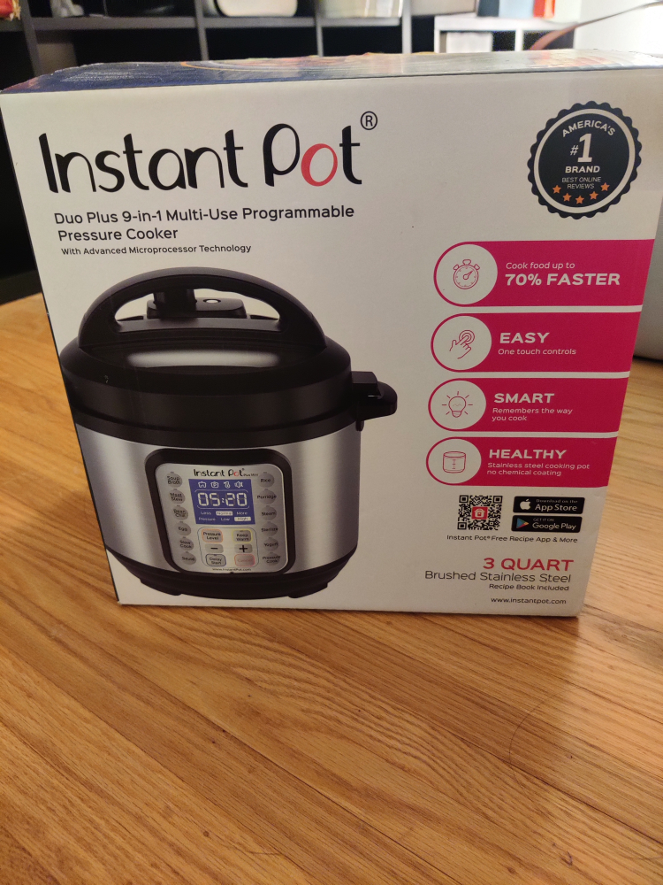 Rarely used instant pot