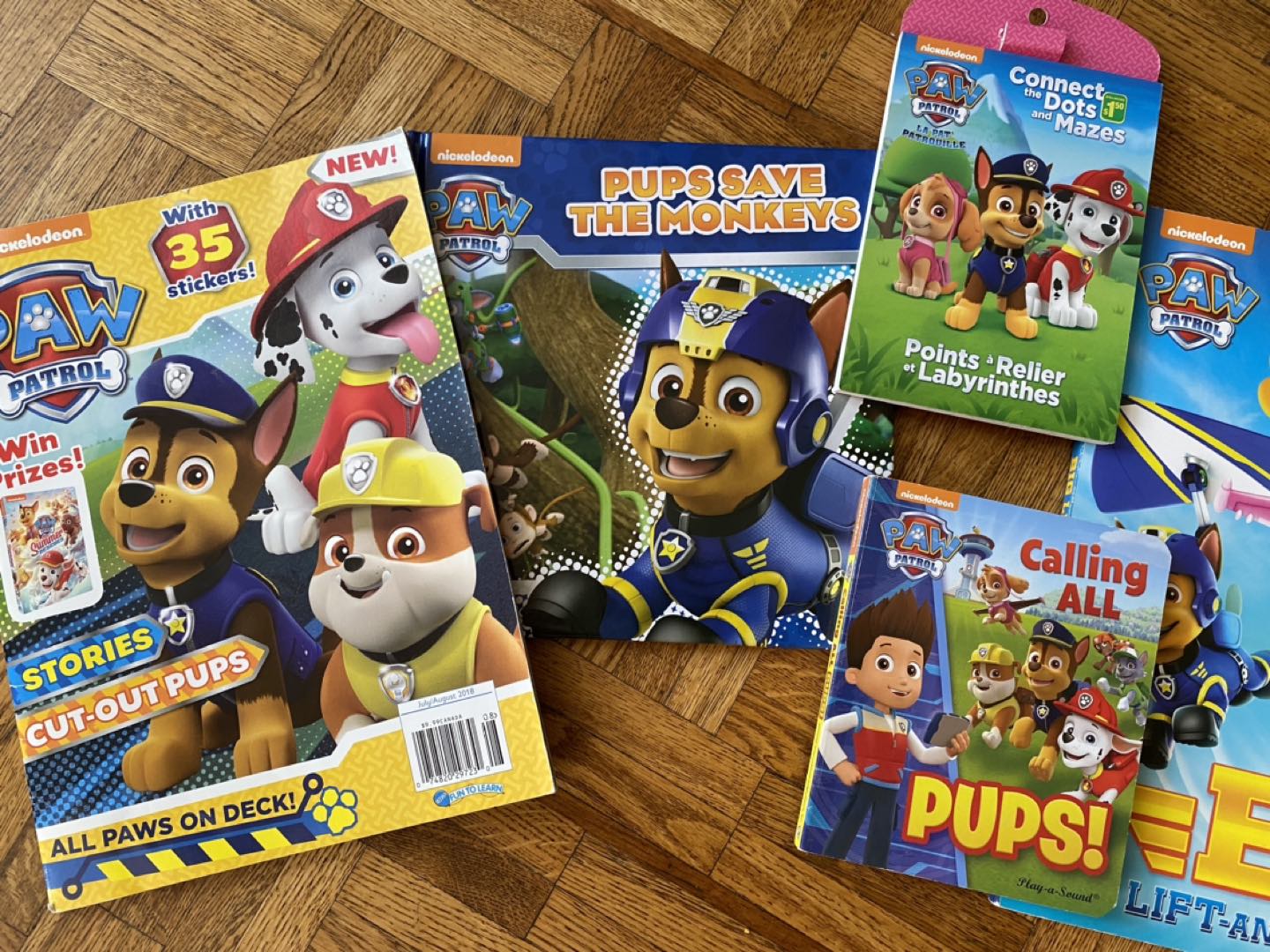 Children’s paw patrol books image indicator(2)