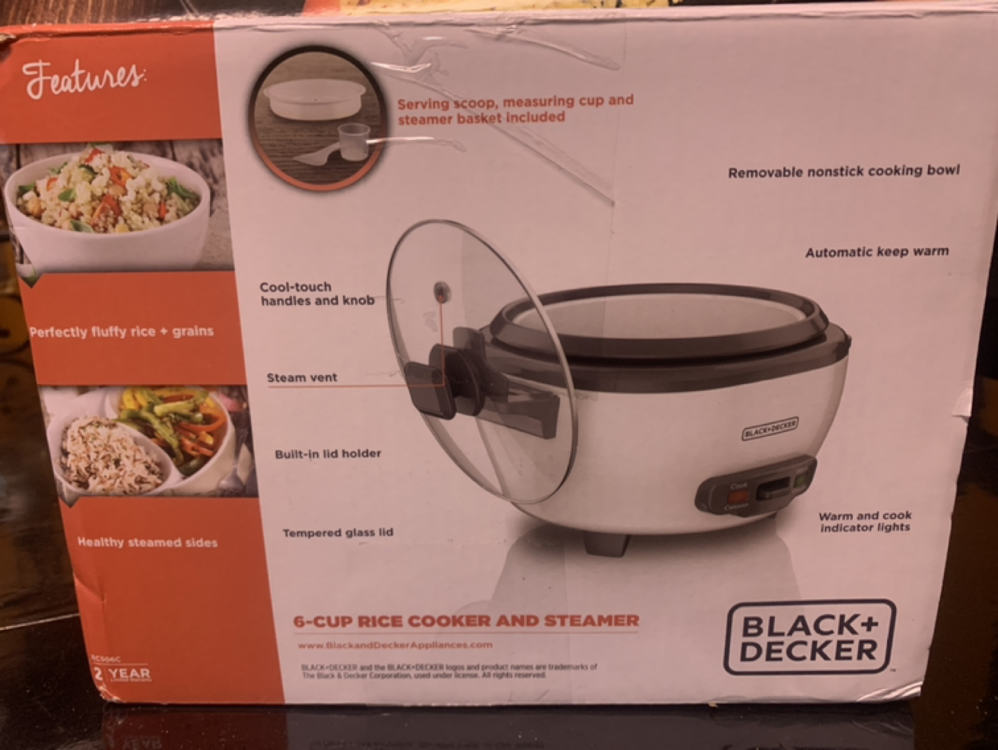 BLACK+DECKER 16-Cup Cooked/8-Cup uncooked rice thumbnail
