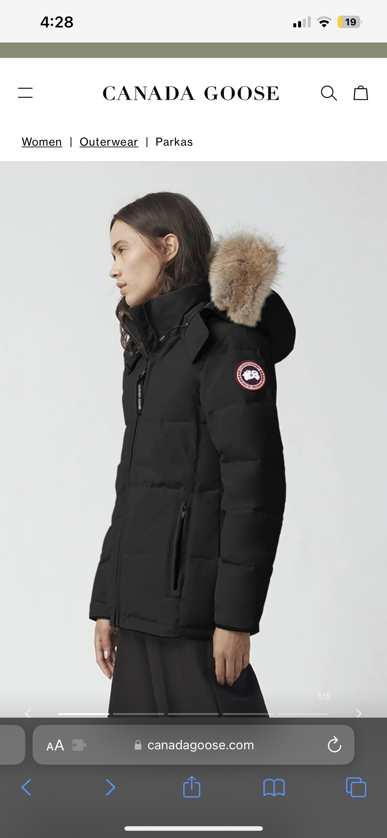 Canada Goose Chelsea Parka Heritage image indicator(6)