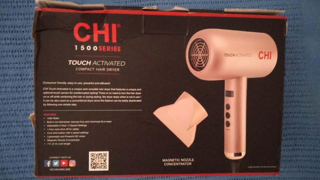 Chi 1500 hair dryer