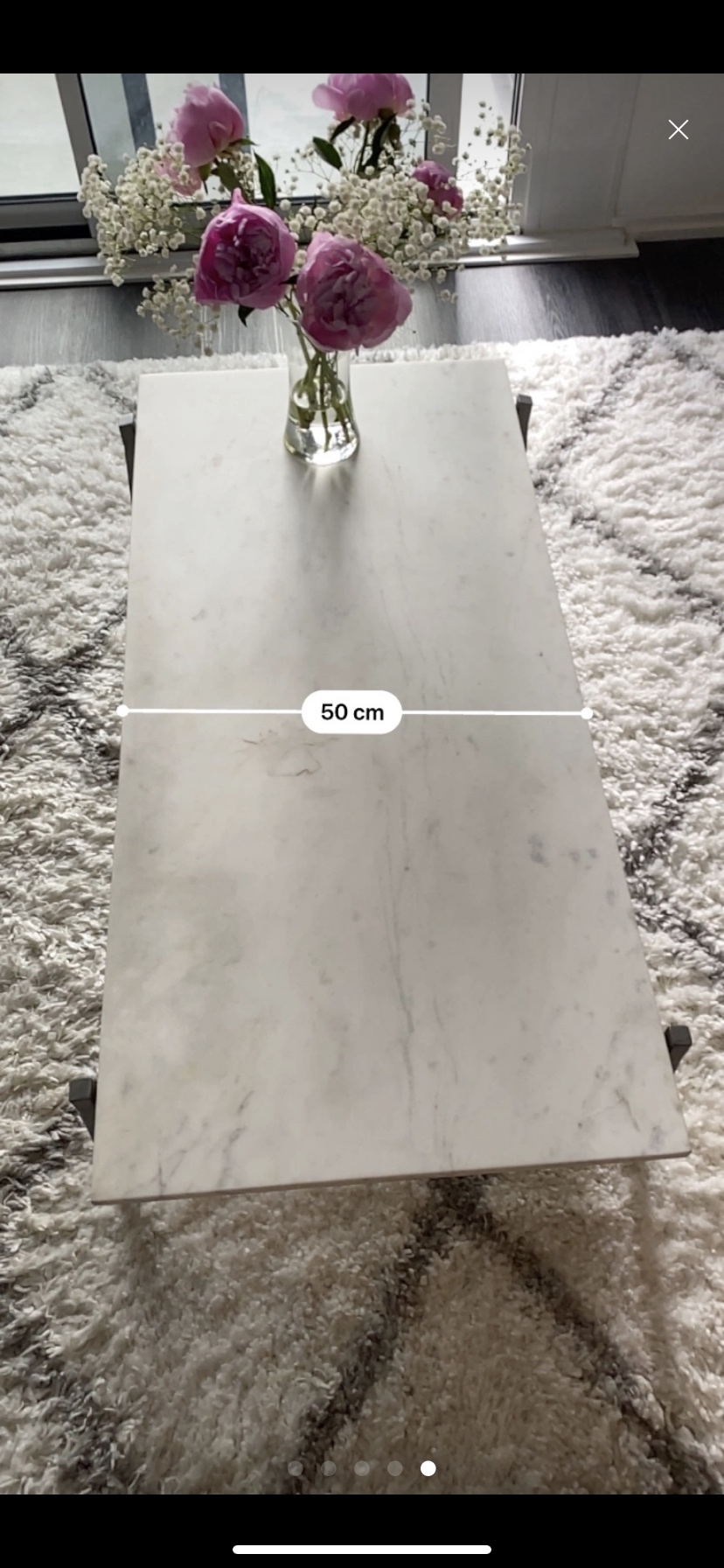 Marble coffee table - photo 4