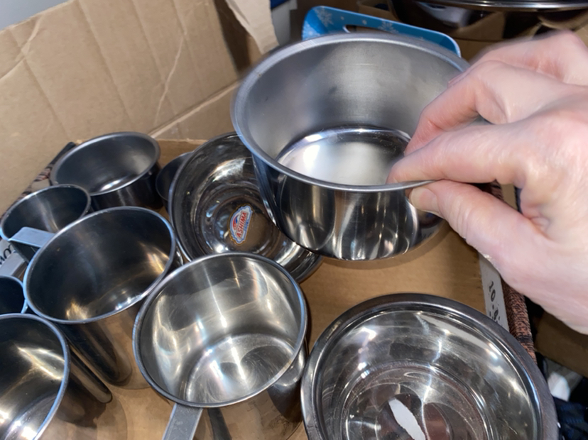 Stainless steel mugs. See description   new image indicator(5)