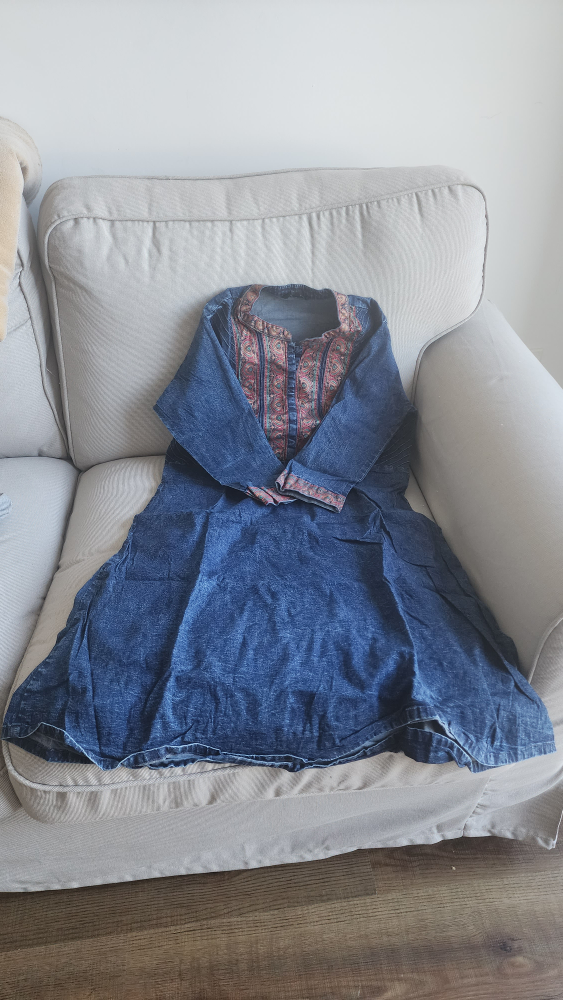 Desi Dress with pockets (like new) thumbnail