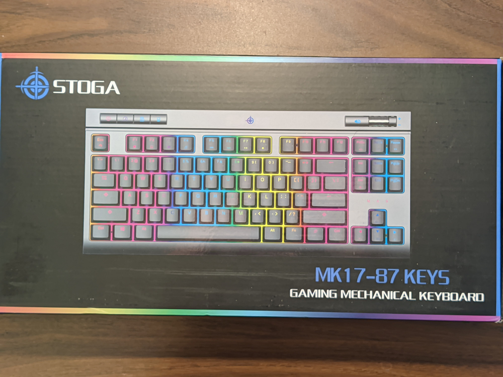 Stoga MK17 - 87 keys mechanical keyboard with blue switches thumbnail