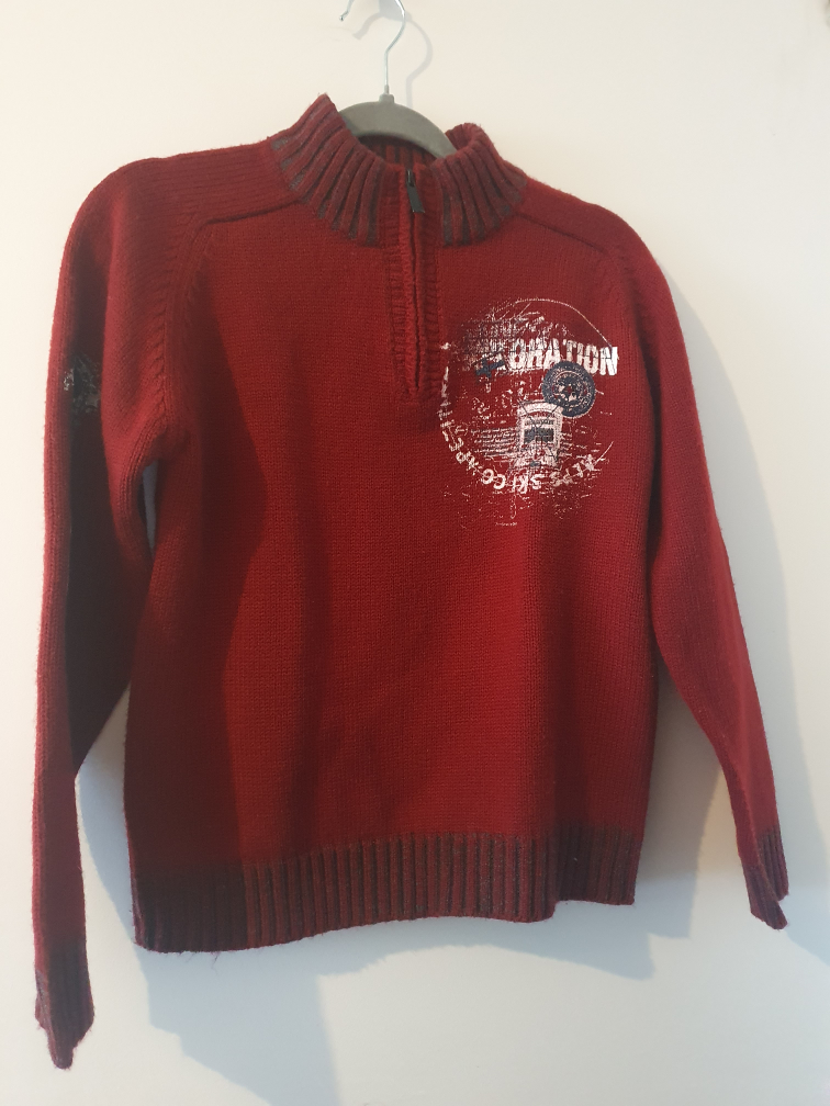 Red Wool Sweater for Kids #freecycle