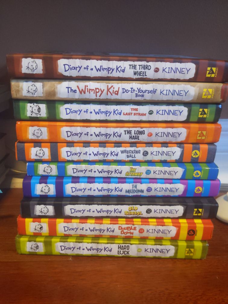 diary of wimpy kid collection