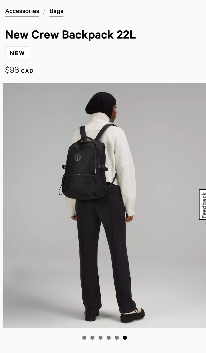 Lululemon New Crew backpack 22L - photo 3