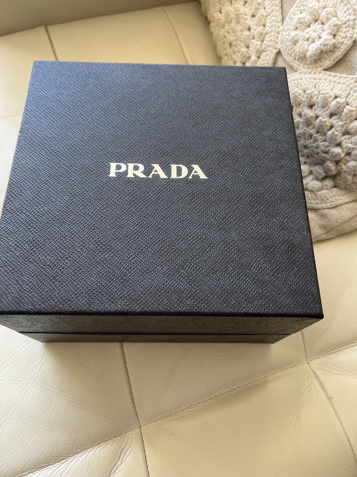 Prada satin headband