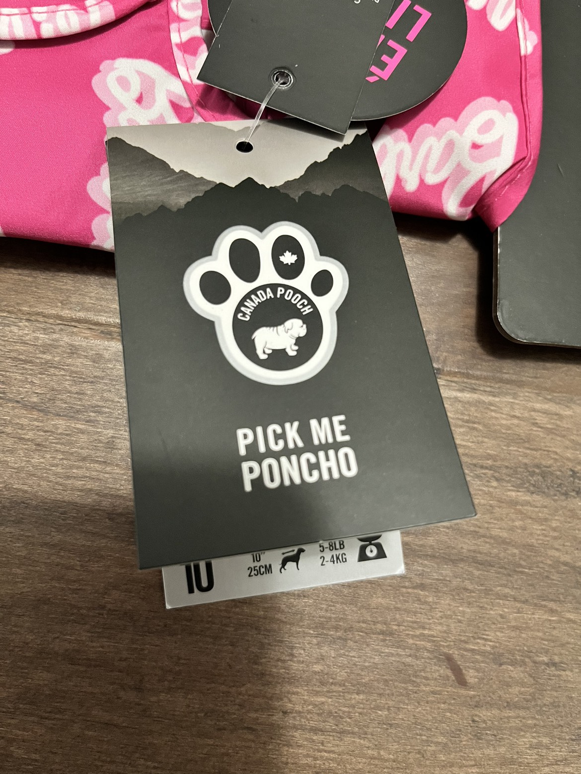 BNWT Canada pooch Barbie Limited edition pick me poncho image indicator(5)