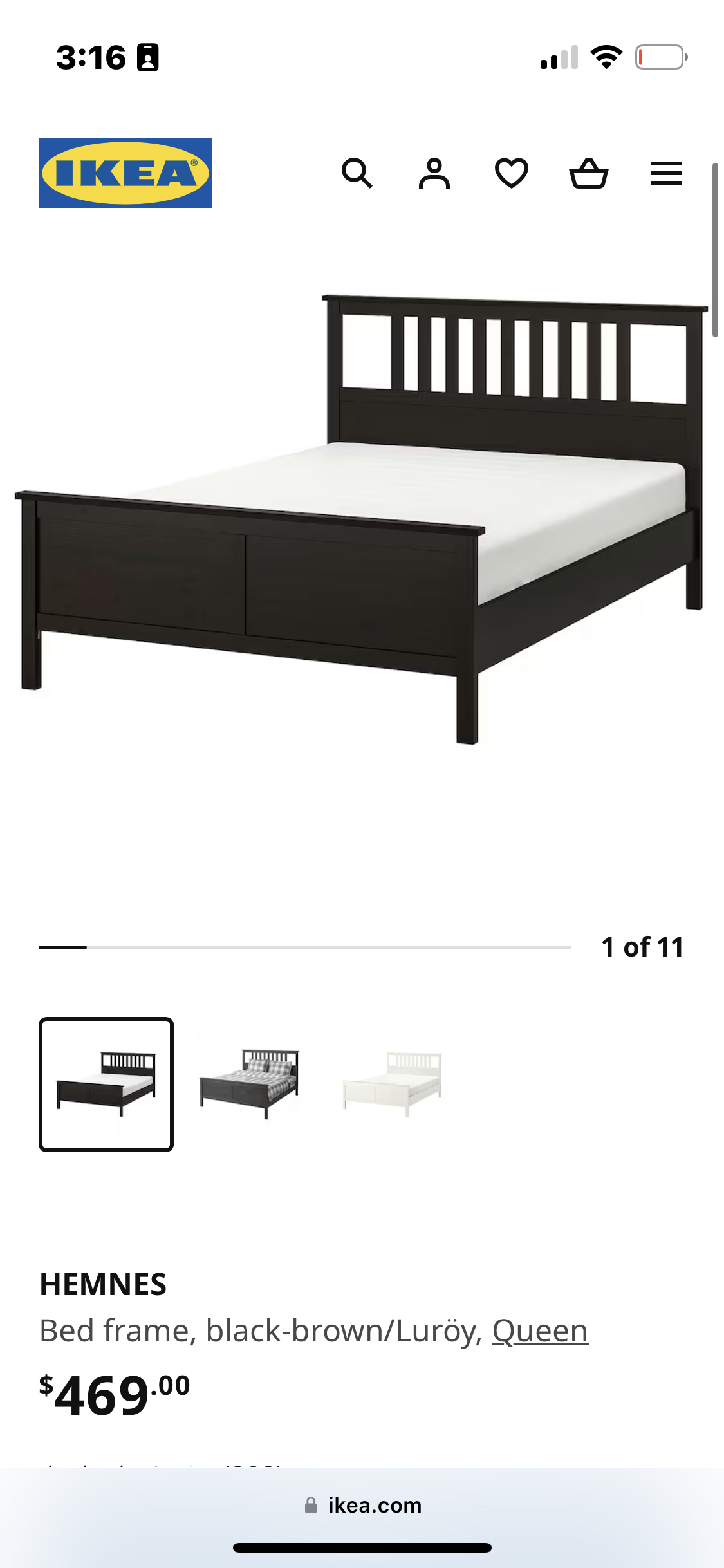Queen bed frame - photo 3