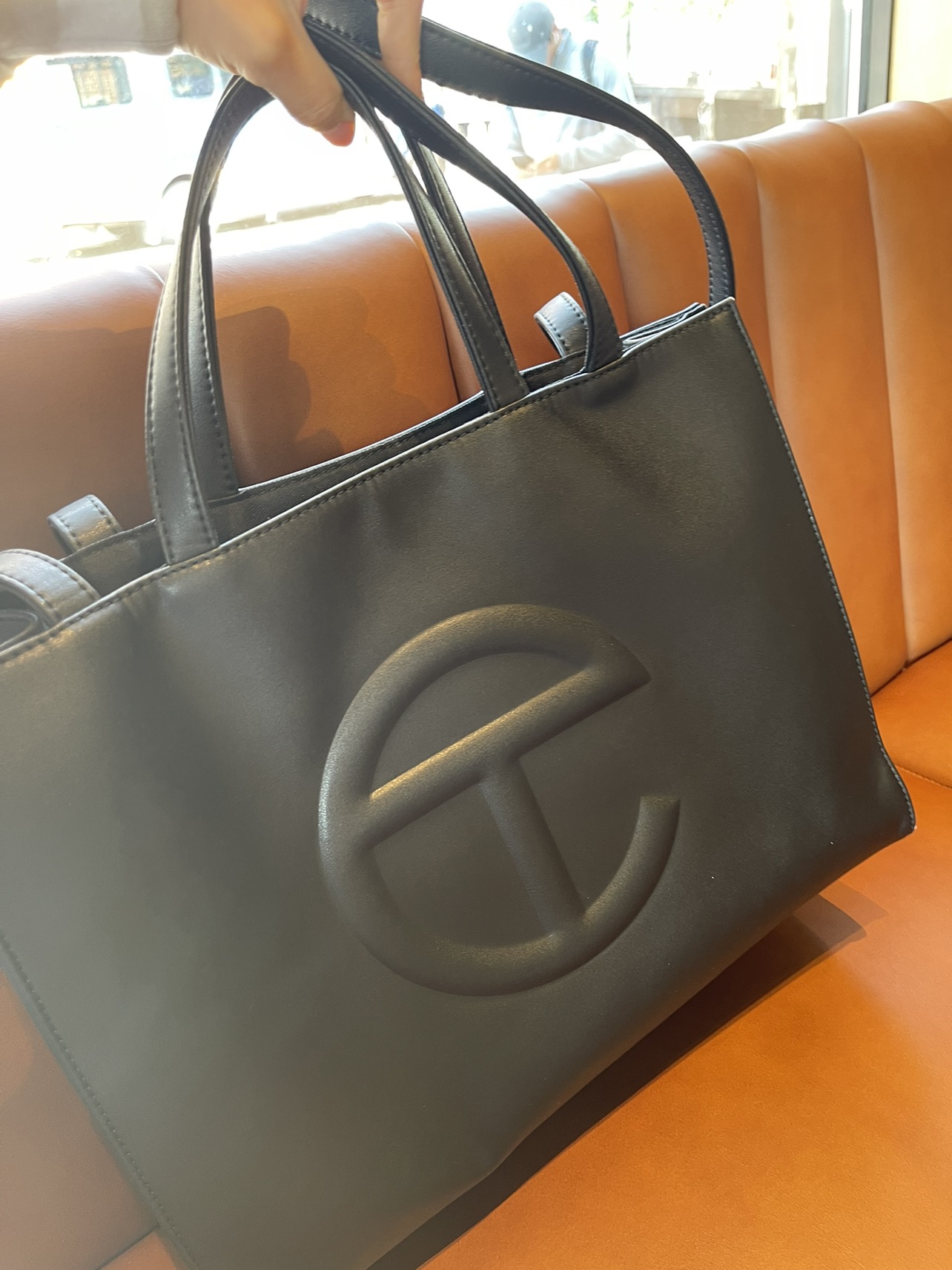 Telfar Shopping Bag Large Black thumbnail
