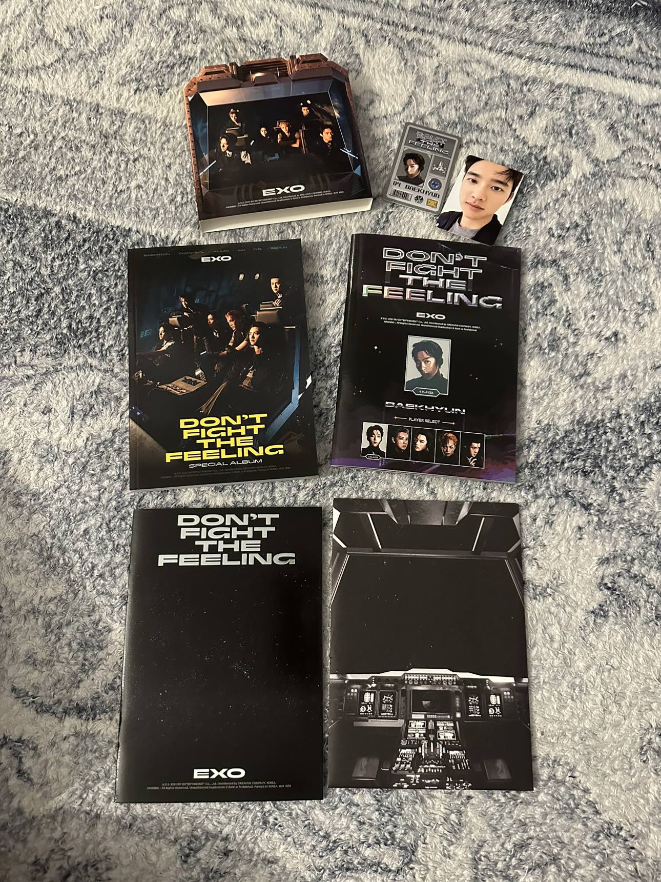 Kpop Album: EXO Don’t Fight the Feeling Baekhyun Version image indicator(4)