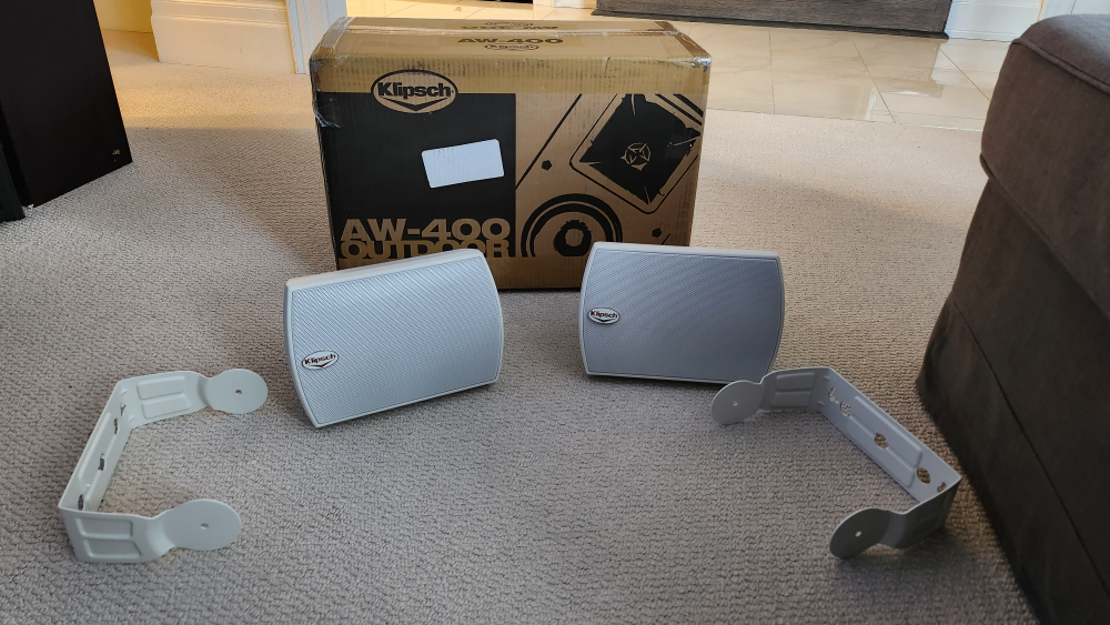 Klipsch AW-400 Outdoor Speakers thumbnail