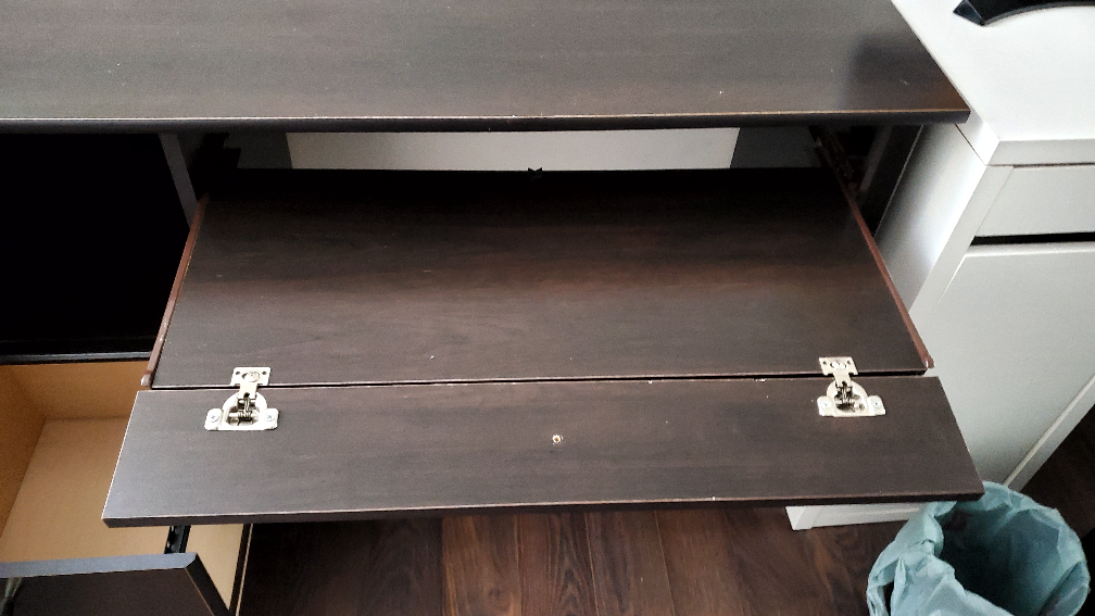 [Used] Dark Brown Desk - photo 4