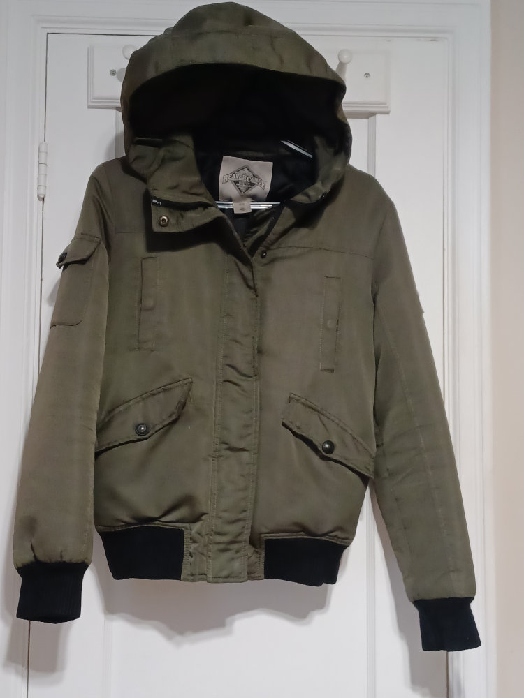 Vintage Beaver Canoe Bomber jacket