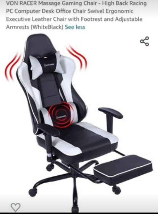 Von Racer Gaming chair - photo 4