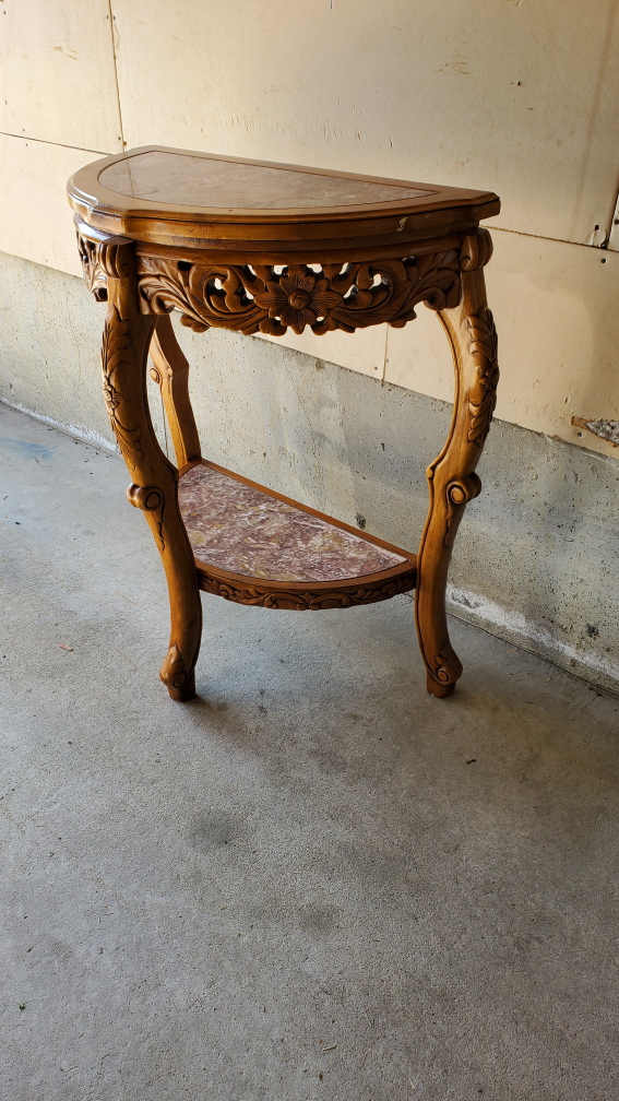 Wooden Side Table - photo 2