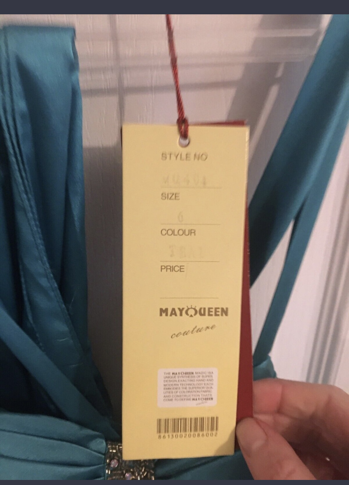 May queen couture dress/ gown - photo 3