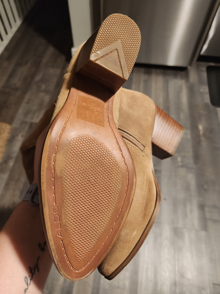 Thigh High Size 6.5 Suede Boots image indicator(2)