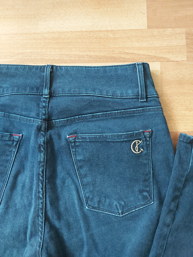 Vintage Cookie Johnson stretchy dark jeans, size 29 image indicator(4)