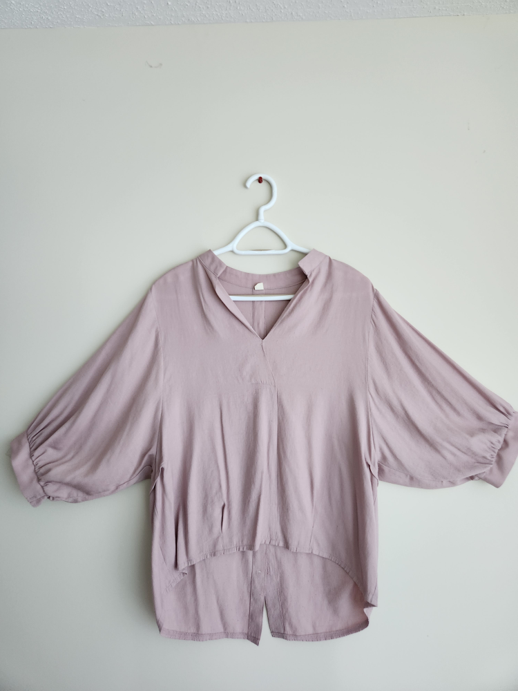 Pink blouse