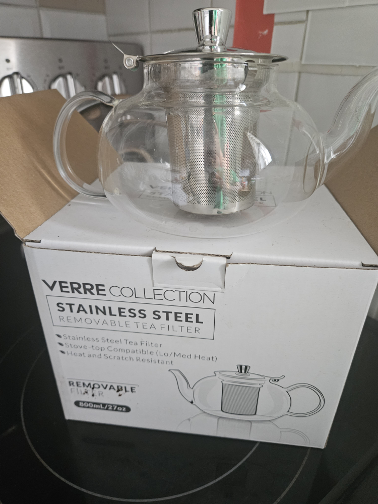 Glass kettle small thumbnail