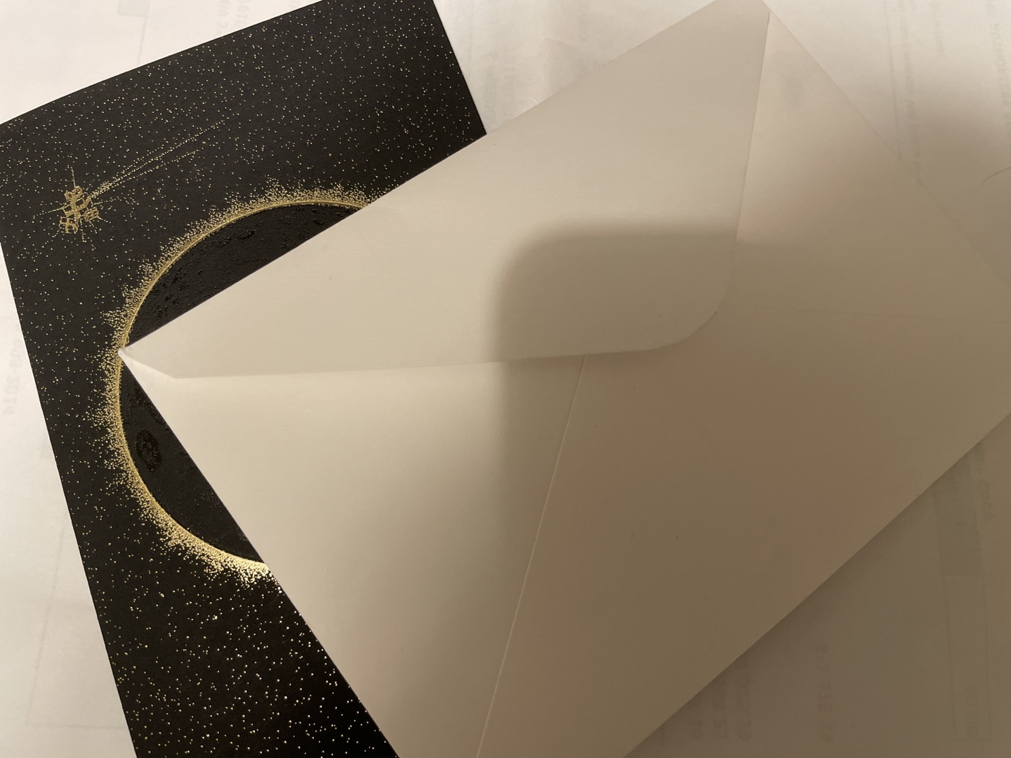 Chanel greeting card with envelope image indicator(4)